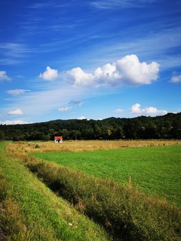 Small cottage in the aggtelek national park area. High quality photo