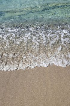 seascape from sea shore in summer season for background