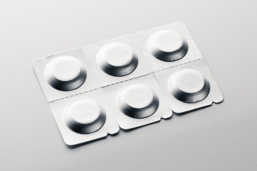 blister foil pack with pills