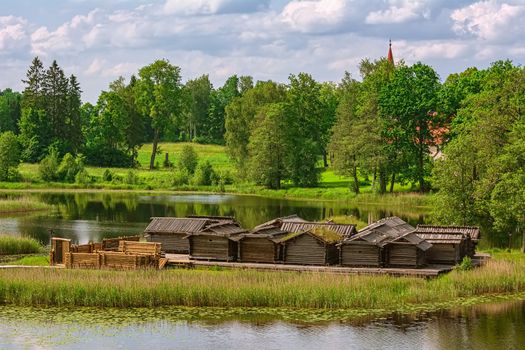 Araisi lake dwelling site (lake fortress), Latvia