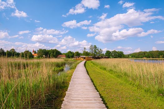 Araisi lake dwelling site (lake fortress), Latvia