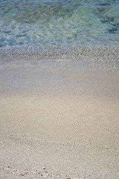 seascape from sea shore in summer season for background