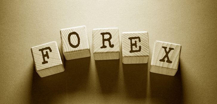 Forex Word Written on Wooden Cubes