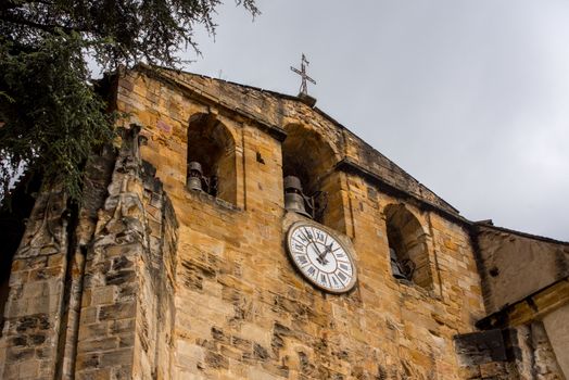 The saint volusien church from Foix ,France.