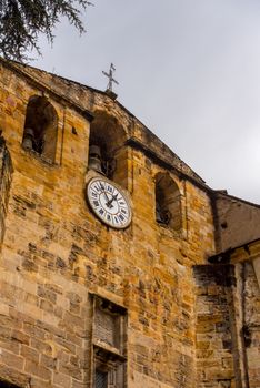 The saint volusien church from Foix ,France.