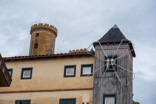 Castle of Foix, Cathar country, Ariege, Midi pyrenees, France.