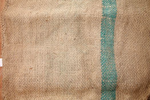 close up or texture of sack cloth