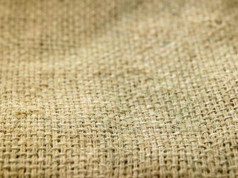 close up the texture of sack cloth