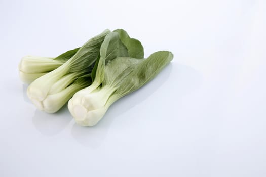 Bok choy isolated on white