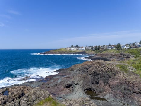 Kaleula Head in Kiama on the New South Wales south coast in Australia