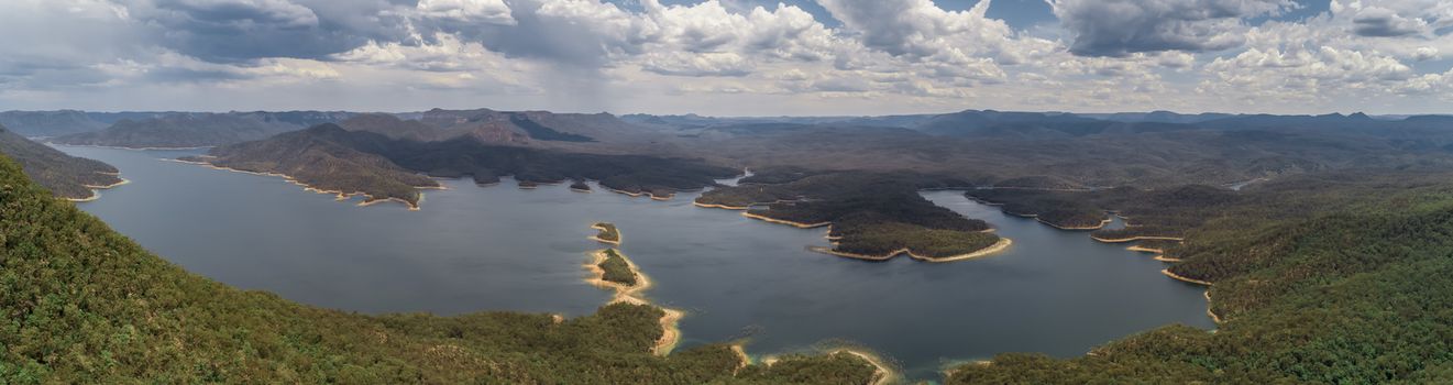Sydney’s primary source of drinking water Lake Burragorang in The Blue Mountains in New South Wales, Australia