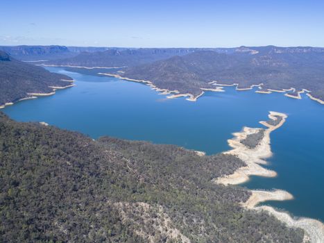 Lake Burragorang is the primary source of drinking water for Sydney in New South Wales, Australia