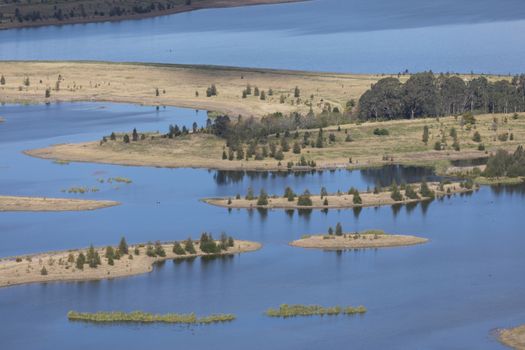 The waters of the Cumberland Plain and Nepean River in The Blue Mountains in regional New South Wales in Australia