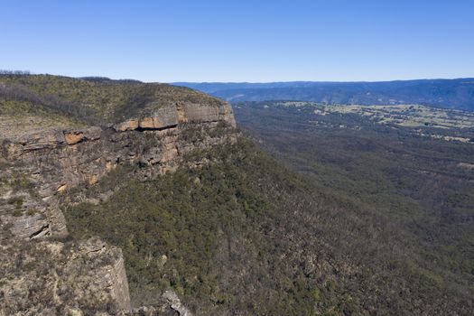 Narrow Neck Plateau near Katoomba in The Blue Mountains in New South Wales in Australia