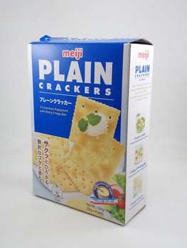 MANILA, PH - SEPT 7 - Meiji plain crackers on September 7, 2020 in Manila, Philippines.