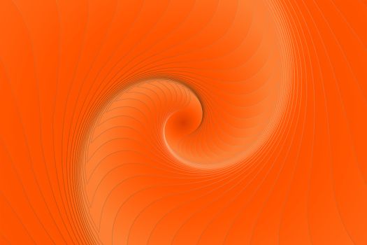 Fractal illustration for meditation and decoration wallpaper. Spiral background design for textile, wallpaper and interior decorations. Infinite geometry fractal background of spiral jigsaw puzzle.