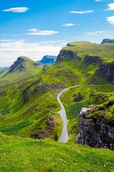 The Trotternish Ridge on the Isle of Skye, Scotland