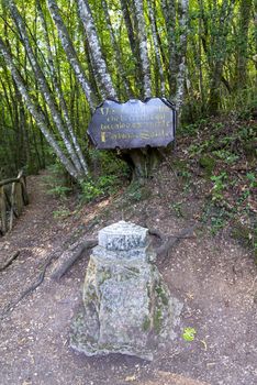 geographical center of italy located in narni province of terni
