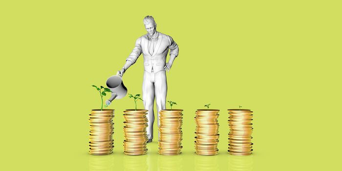 Growing Your Wealth with Man Watering Plants as Investments