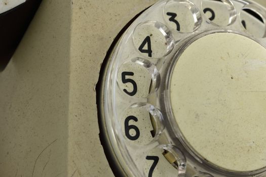 old rotary dial phone