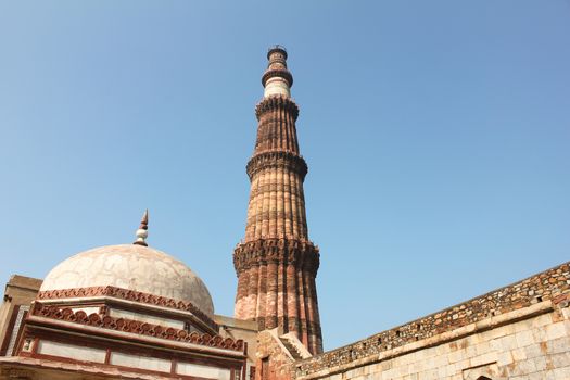 Architectural UNESCO World Heritage Site Qutub Minar