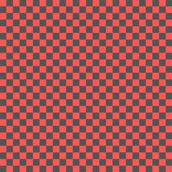 red and black checkered with mosaic cells over it, abstract background