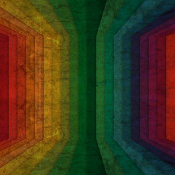 abstract in rainbow perspective grunge background