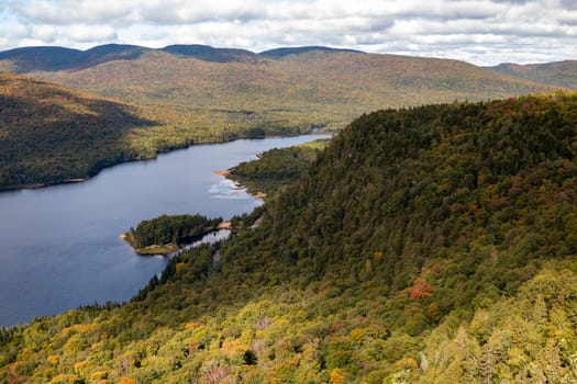 La Pimbina valley in Mont Tremblant National Park high quality photo 