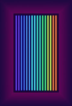 multicolor neon light vertical background