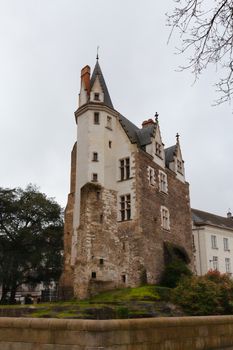 Nantes, France: 22 February 2020: Porte Saint-Pierre