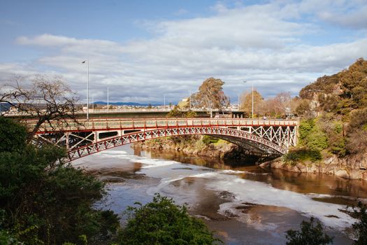 Launceston Cataract Gorge & First Basin in Tasmania, Australia