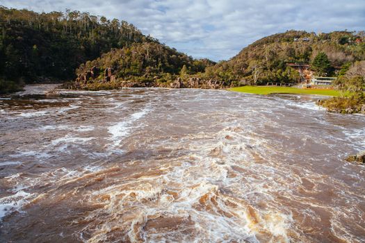 Launceston Cataract Gorge & First Basin in Tasmania, Australia