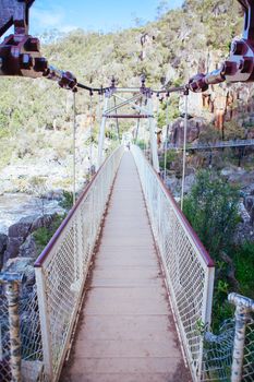 Launceston Cataract Gorge & First Basin in Tasmania, Australia