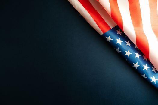 Martin Luther King Day Anniversary - American flag abstract background
