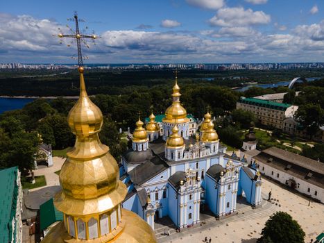 St. Michael's Golden-Domed Monastery in Kyiv, Ukraine.