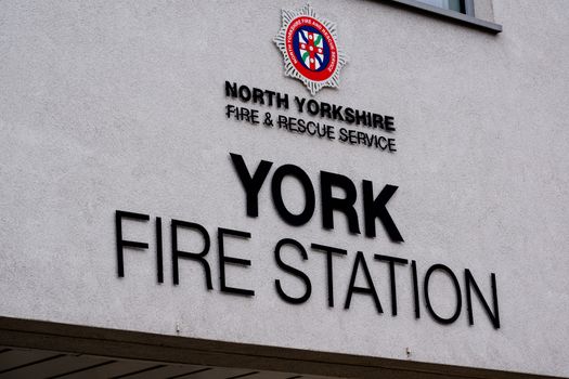 The City of York's Frie station sign UK