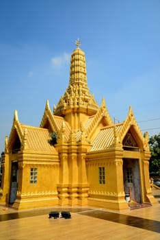 Samut Songkhram, Thailand – 17 December, 2019 : Samut Songkhram City Pillar Shrine