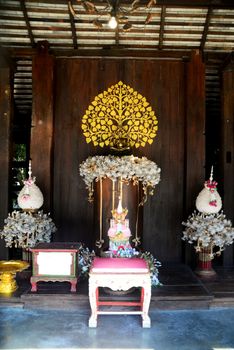 CHIANGRAI, THAILAND - 22 December, 2019 : Cherntawan International Meditation Center, This meditation center is named after one of Thailand's most famous Buddhist monks by W. Vajiramedhi