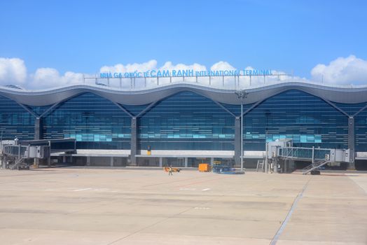 NHA TRANG, VIETNAM – 28 FEBRUARY 2020 : Cam Ranh International Airport