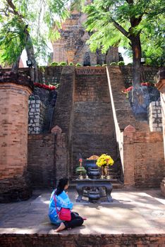 Ponagar Tower (Thap Ba Po Nagar) is a Cham temple tower founded sometime before 781 C.E. and located in the medieval principality of Kauthara, near modern Nha Trang in Vietnam.