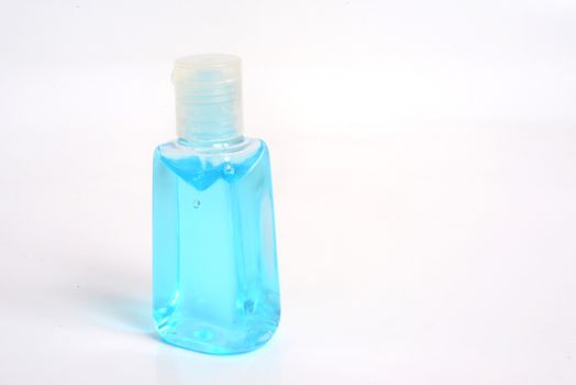 Alcohol Gel Hand Sanitizer on white background