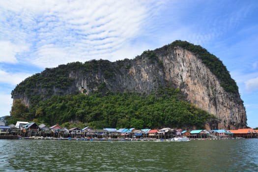 Koh Panyee, A Famous Floating Village in Phang Nga Bay, Koh Panyee is a small island community about 20 minutes by longtail boat from Surakul pier in Phang Nga province.