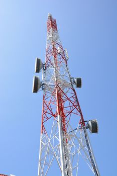 Antenna pillar, Mobile phone signal repeater equipment
