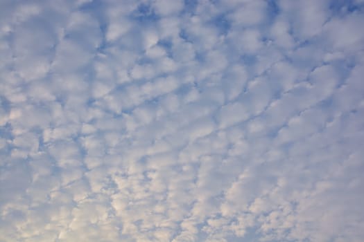 Clouds in the blue sky