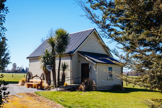 Staveley Museum in the historic old Springburn school building in Canterbury, New Zealand