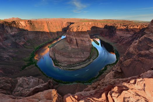 Horseshoe Bend in Page, Arizona USA