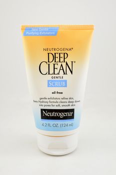 MANILA, PH - SEPT 10 - Neutrogena deep clean gentle scrub oil free on September 10, 2020 in Manila, Philippines.