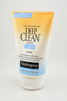 MANILA, PH - SEPT 10 - Neutrogena deep clean gentle scrub oil free on September 10, 2020 in Manila, Philippines.