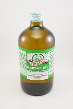 MANILA, PH - SEPT 10 - Krystall herbal oil bottle on September 10, 2020 in Manila, Philippines.