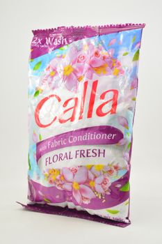 MANILA, PH - SEPT 10 - Calla floral fresh laundry soap powder on September 10, 2020 in Manila, Philippines.